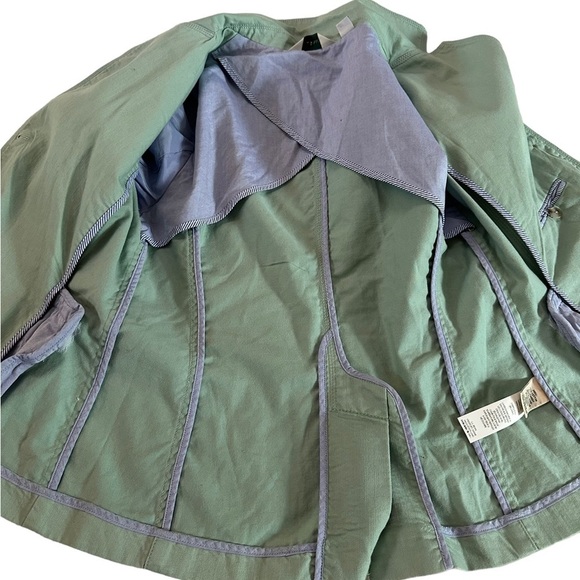 L.L. BEAN Women's Seafoam Green Blazer Jacket 3-Button Classic Size Small - Picture 17 of 17